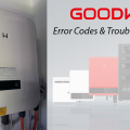 GoodWe error codes troubleshooting