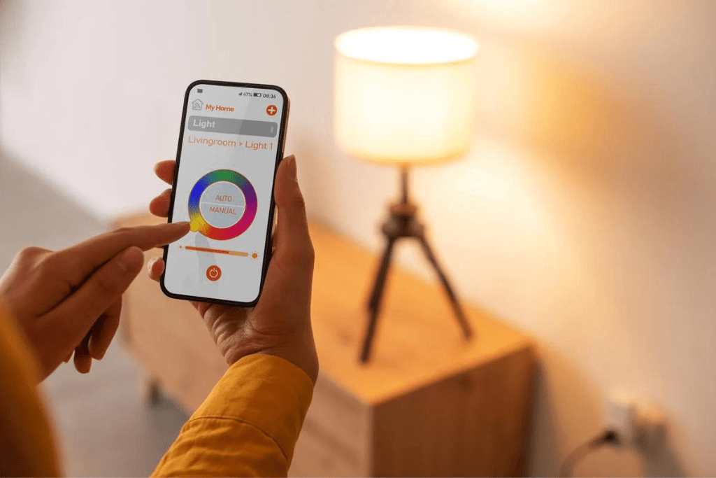 Smart lighting installation