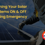 Emergency solar shutdown
