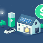 new solar battery rebate program